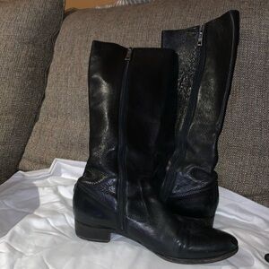 Beautiful Gently Loved Prada Leather Riding Boots ** No Size**